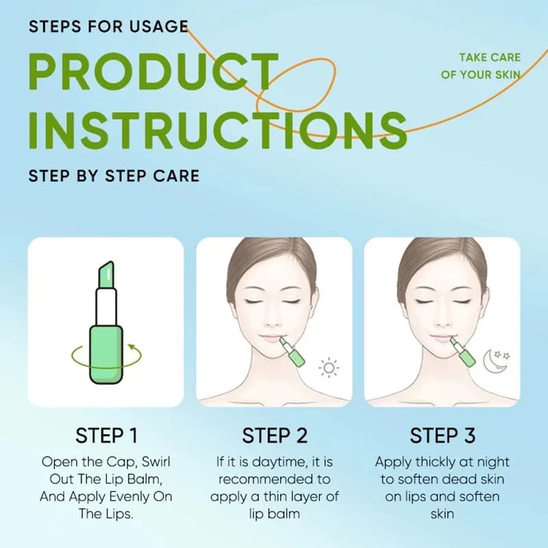 Aloe lip balm tube — image 4