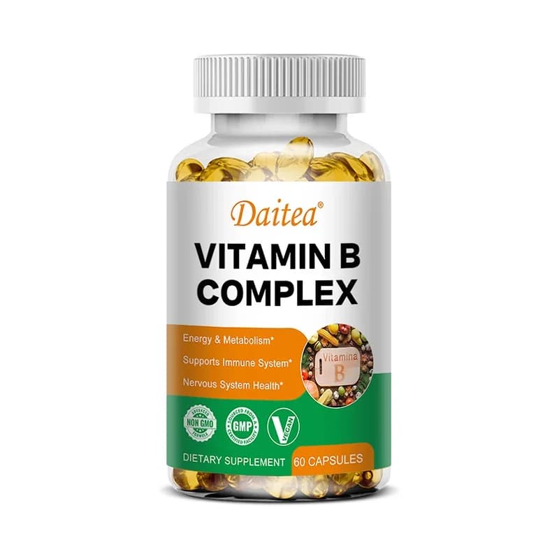 organic vitamin b complex vegetarian capsules — image 8
