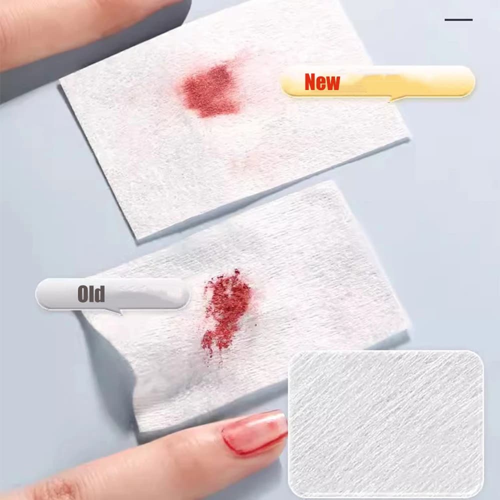 lint-free cotton nail wipes pack — image 4