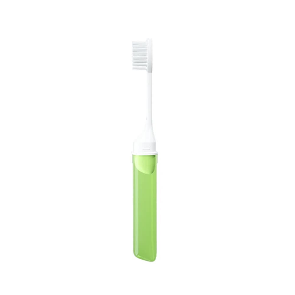 foldable mini travel toothbrush in transparent candy colors — image 7