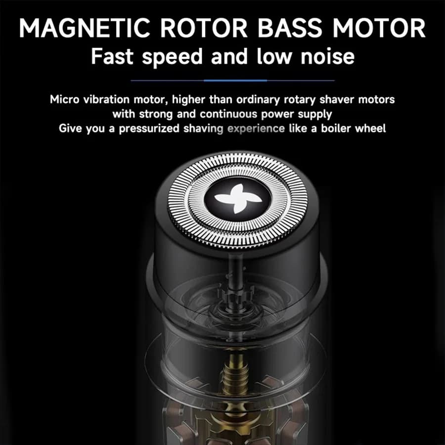 compact USB rechargeable mini electric shaver — image 2