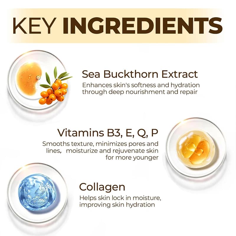 Vita C collagen anti-wrinkle face cream tube — image 3