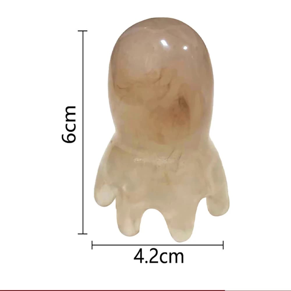 Octopus-shaped wide meridian massage comb — image 8