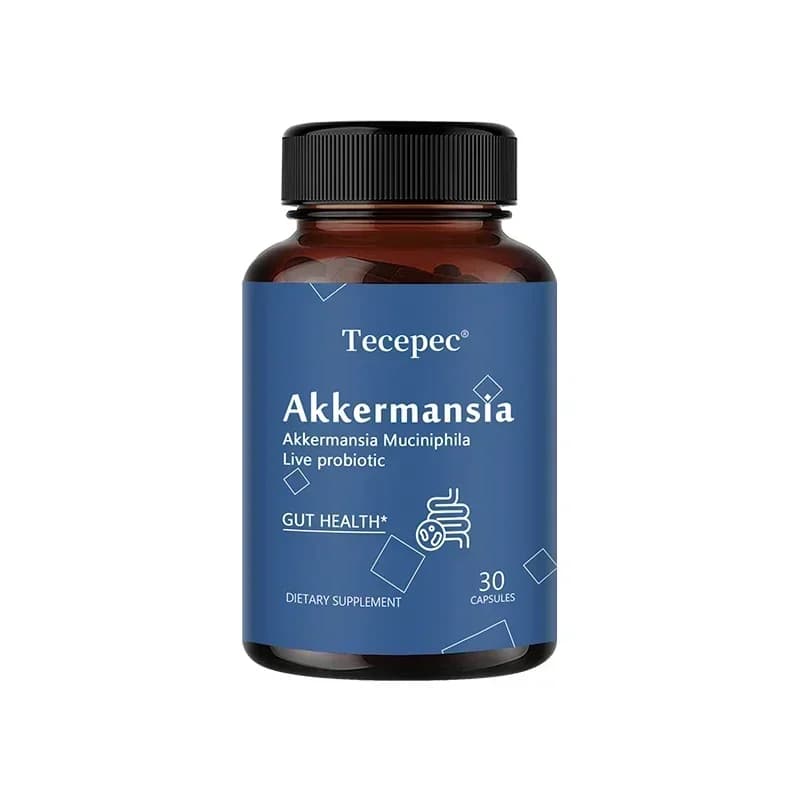 Akkermansia muciniphila probiotic capsules bottle — image 8