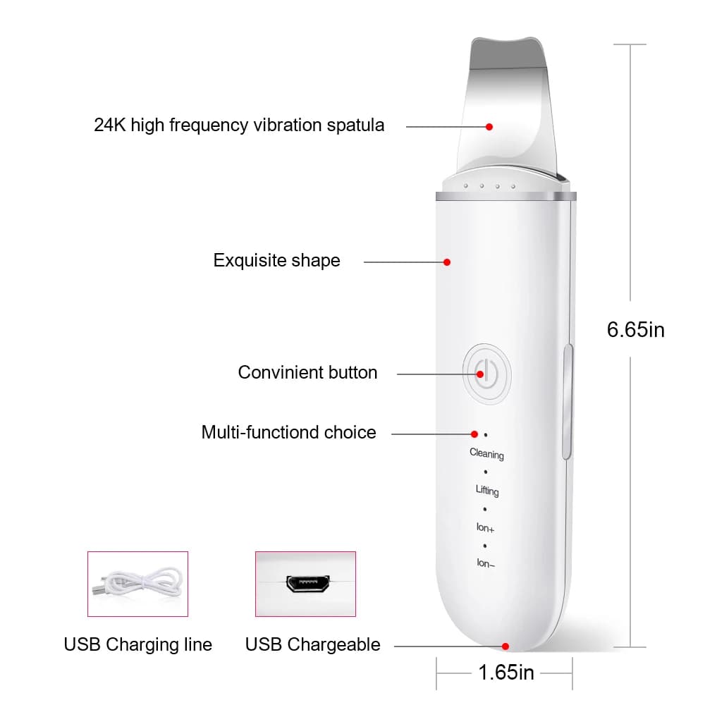 ultrasonic skin scrubber device — image 3