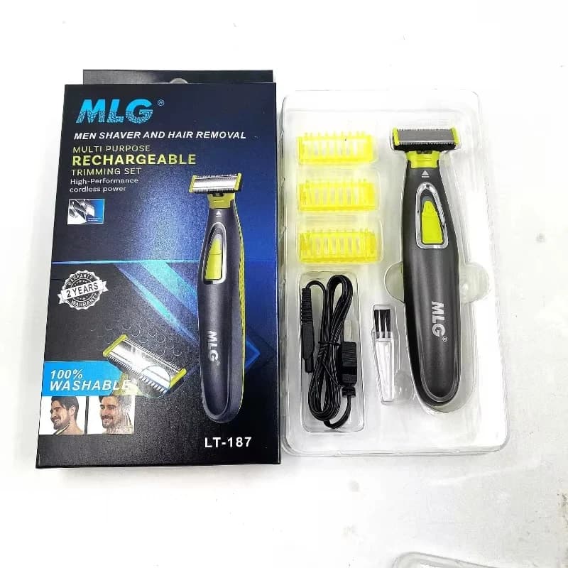 portable full-body electric shaver with USB charger — image 6