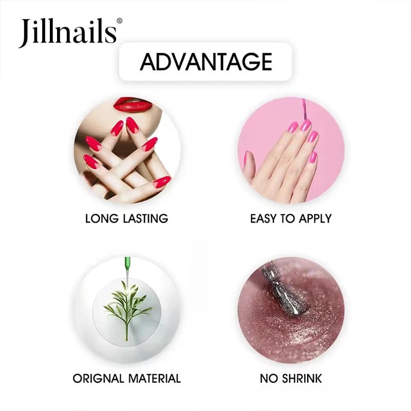 Jillnails jelly gel UV nail builder 50g tube — image 4