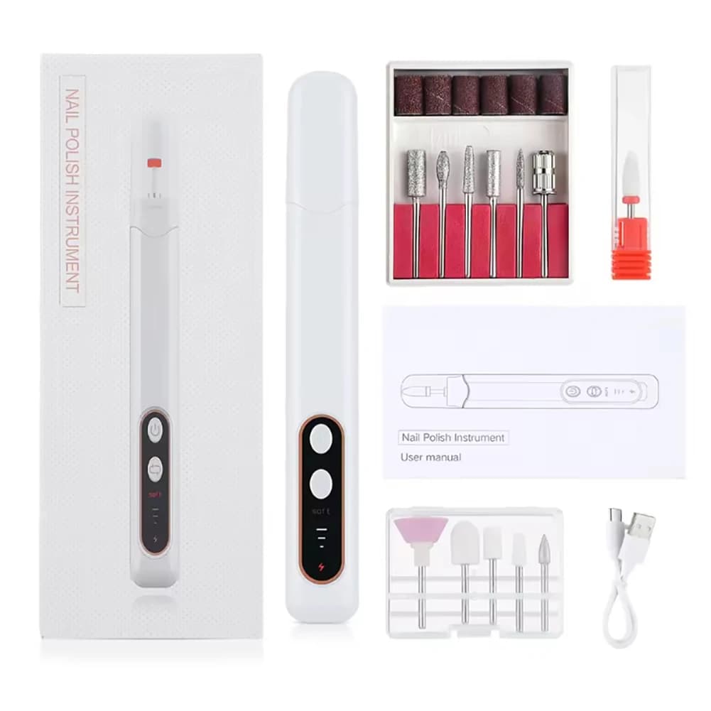 wireless 6-in-1 nail drill with LED display — image 6