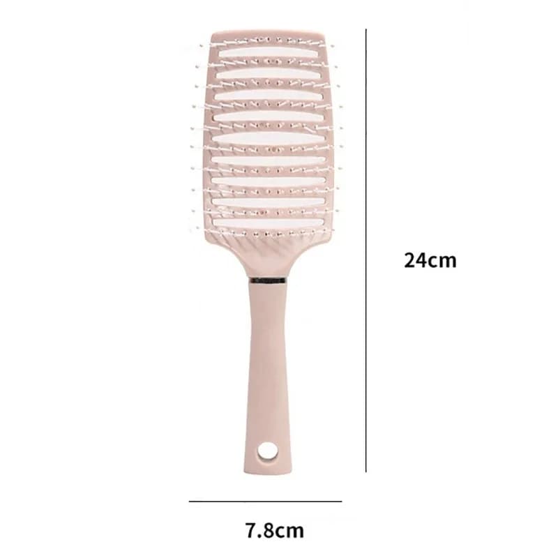 fluffy air cushion hairbrush with massage bristles — image 6