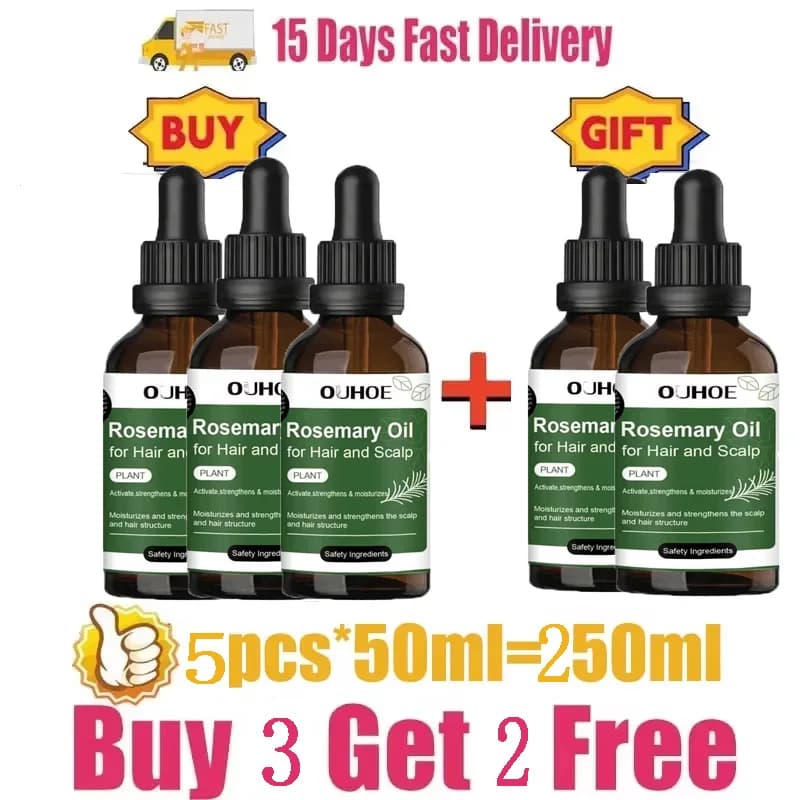 bottle of rosemary mint hair growth oil — image 7
