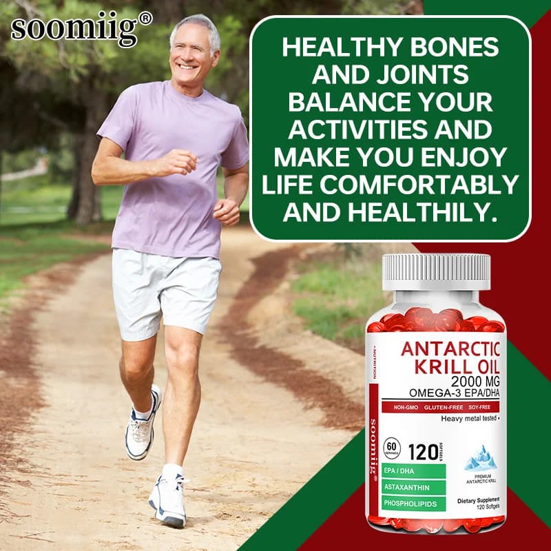 Antarctic krill oil softgel capsules — image 6