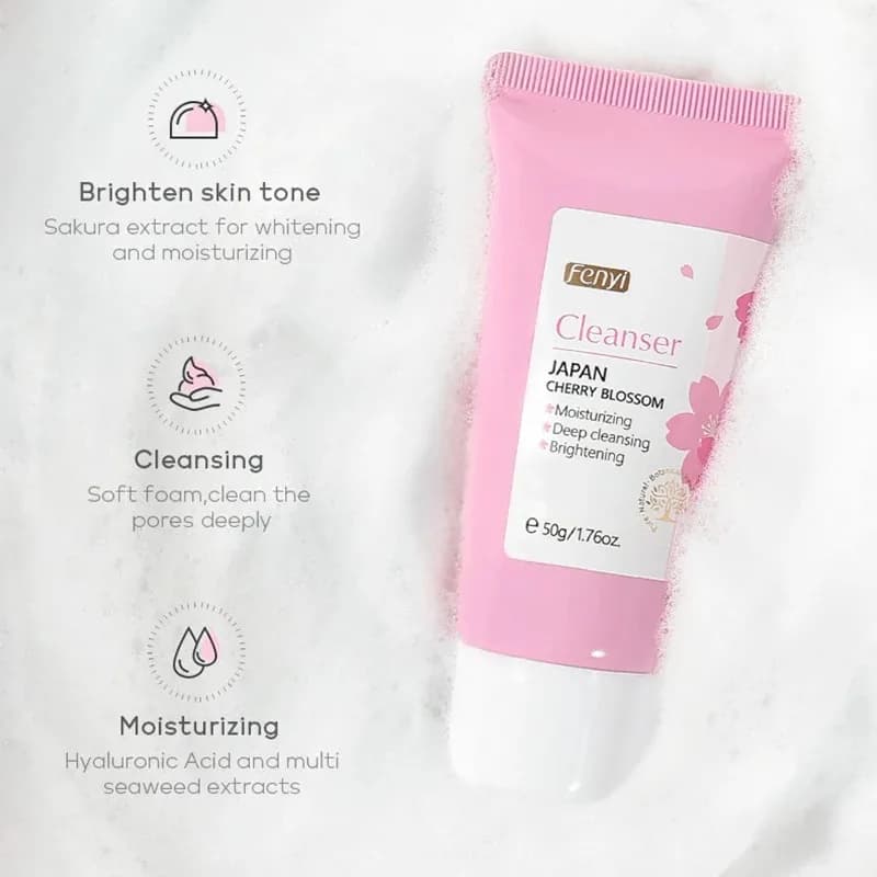 Vitamin C facial cleanser foam — image 2