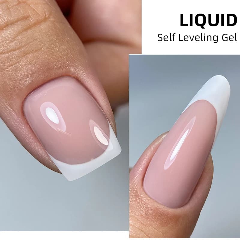 MSHARE liquid acrylic builder nail gel in jar — image 4