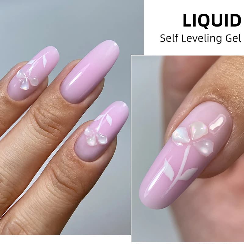 MSHARE liquid acrylic builder nail gel in jar — image 5