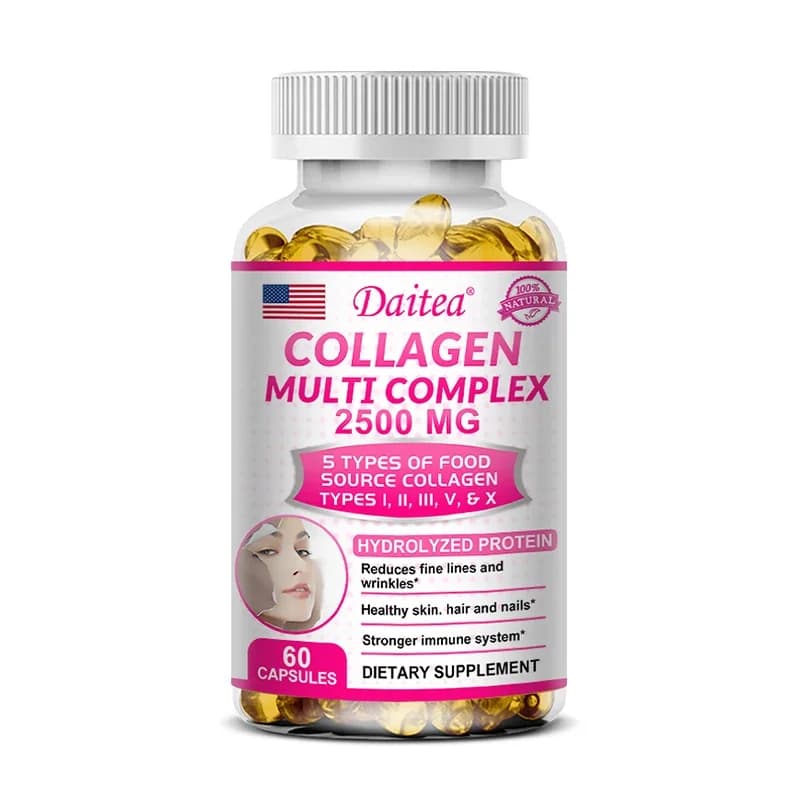 hydrolyzed collagen supplement powder bottle — image 8
