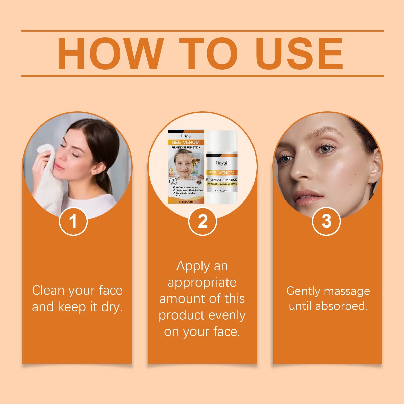 bee venom firming cream tube — image 6