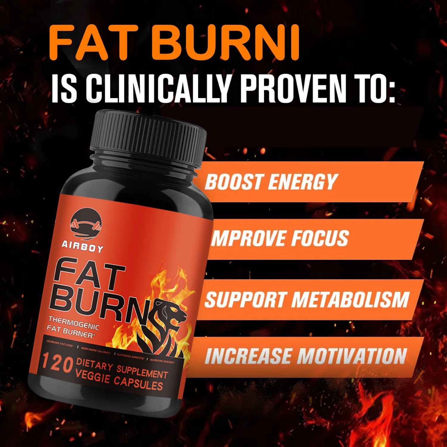 Burn-XT fat burner powder bottle — image 4