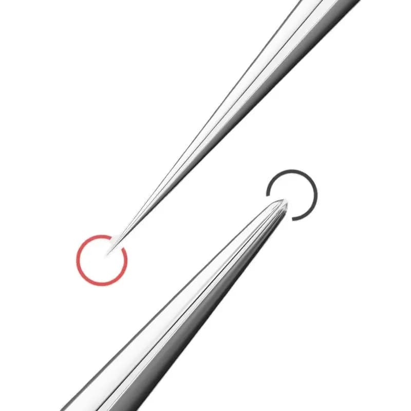extra fine #5 acne and blackhead removal tweezers — image 3