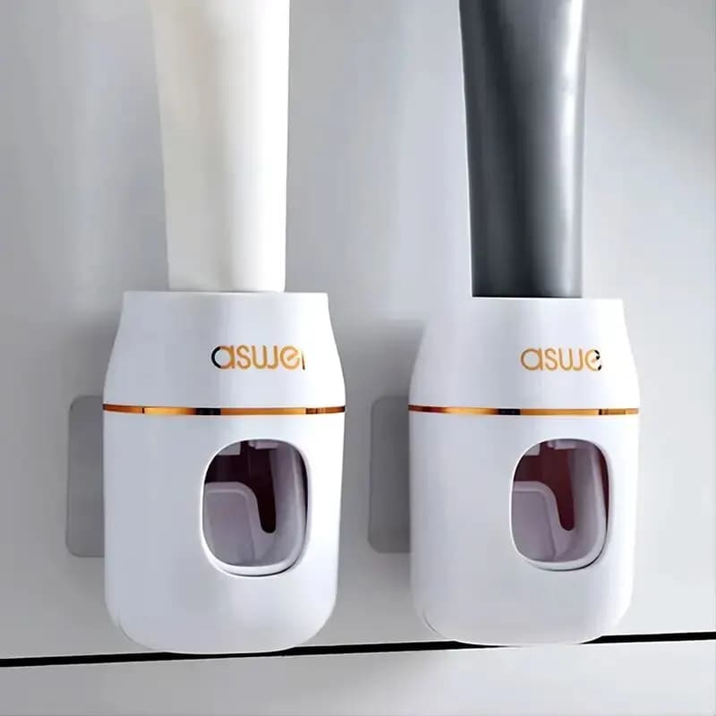 toothpaste squeezer with storage rack — image 3