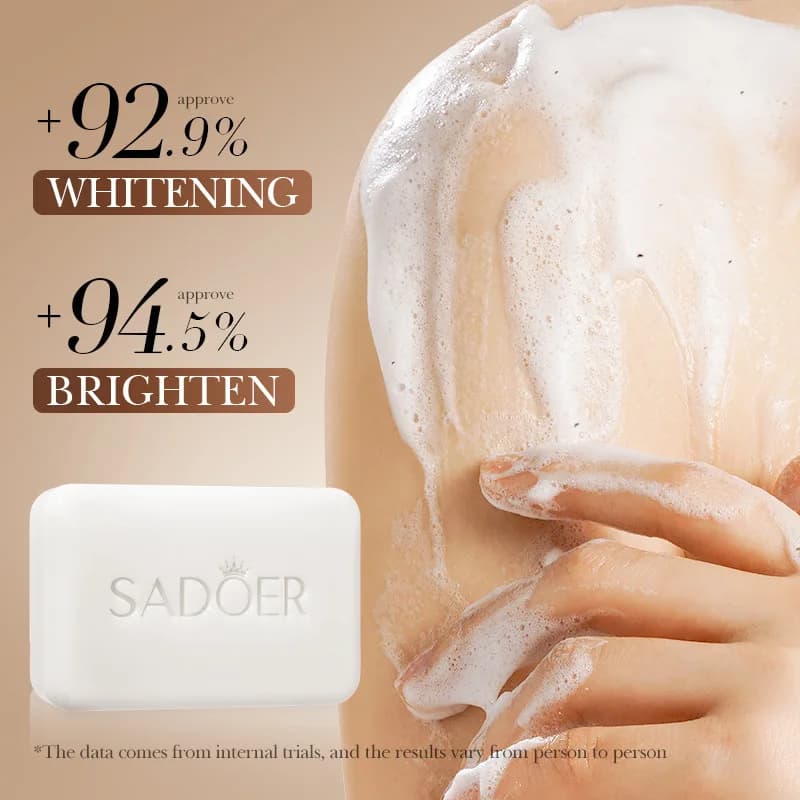 handmade niacinamide arbutin facial soap bar — image 4