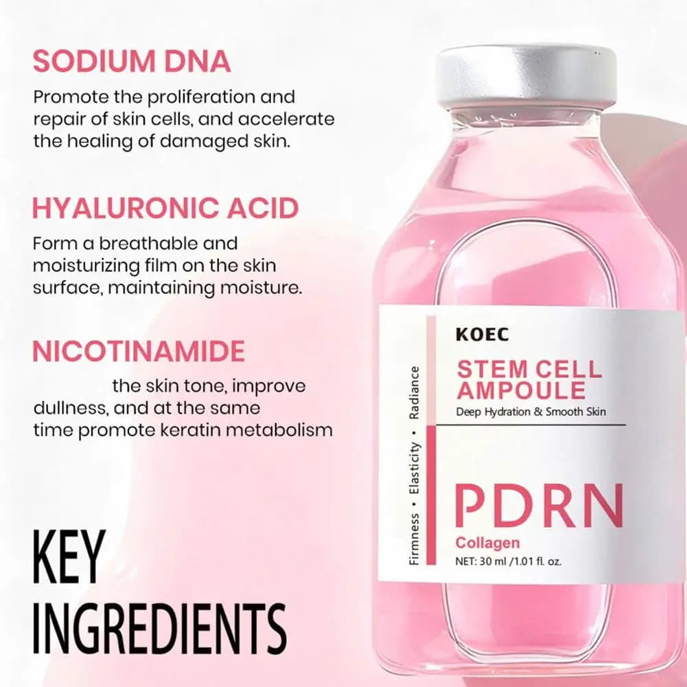 PDRN salmon DNA ampoule face serum bottle — image 4