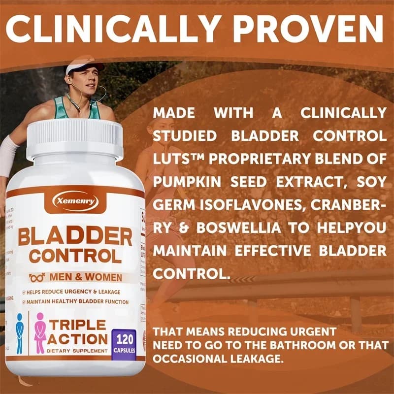 bladder control dietary supplement bottle — image 5