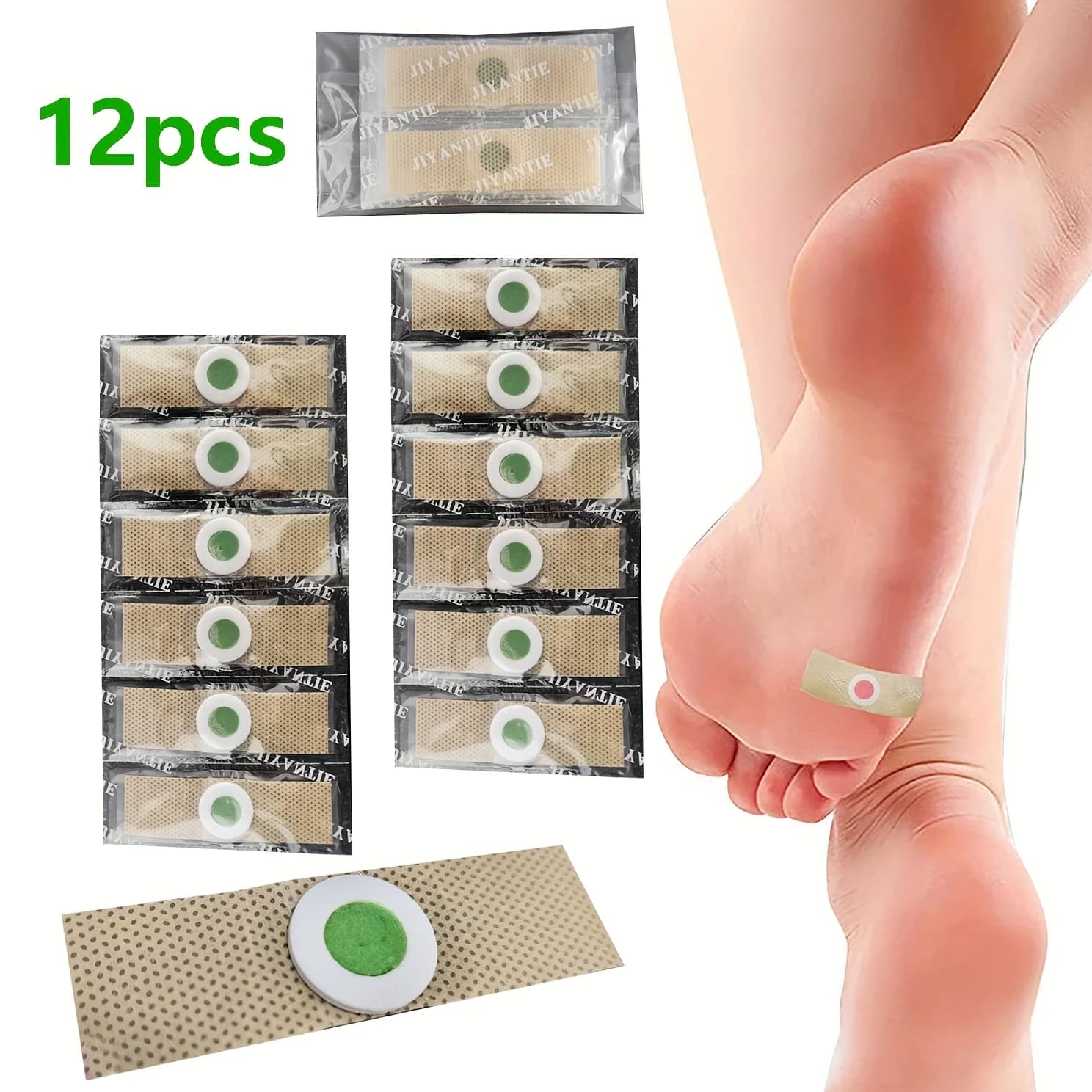Pack of 12 foot corn and callus removal pads — image 1