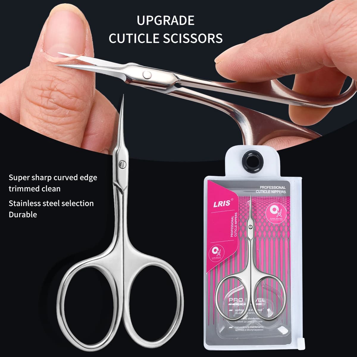 Russian dead skin scissors for manicure — image 1