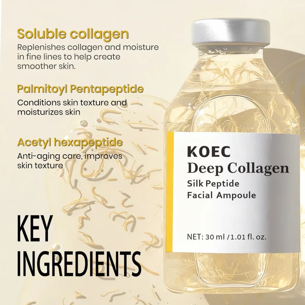 Collagen silk peptide lifting ampoule bottle — image 4