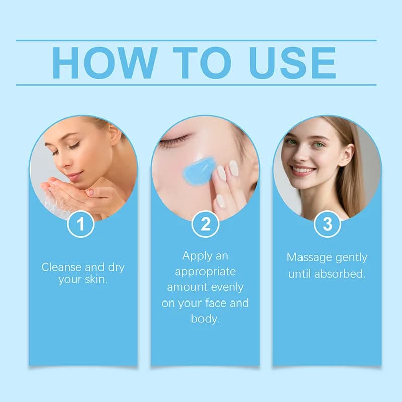 jelly texture body lotion with nicotinamide — image 5