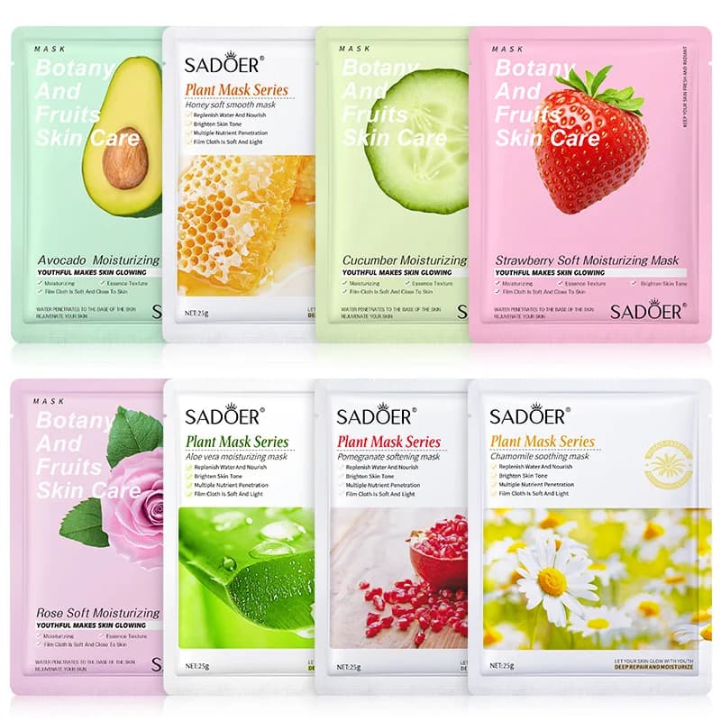 SADOER fruit face mask sheet pack — image 1