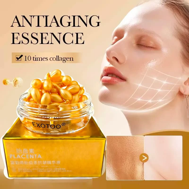Collagen retinol firming capsule serum bottle — image 2