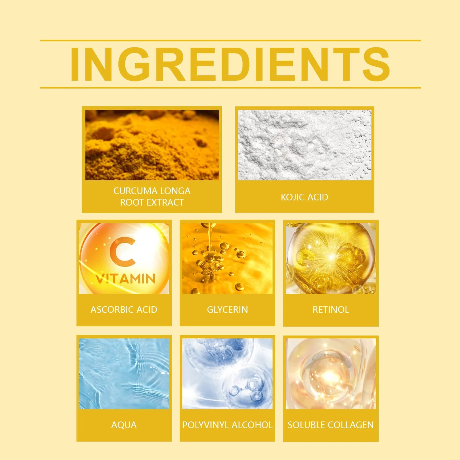 Kojic acid turmeric overnight peel‑off mask tube — image 6