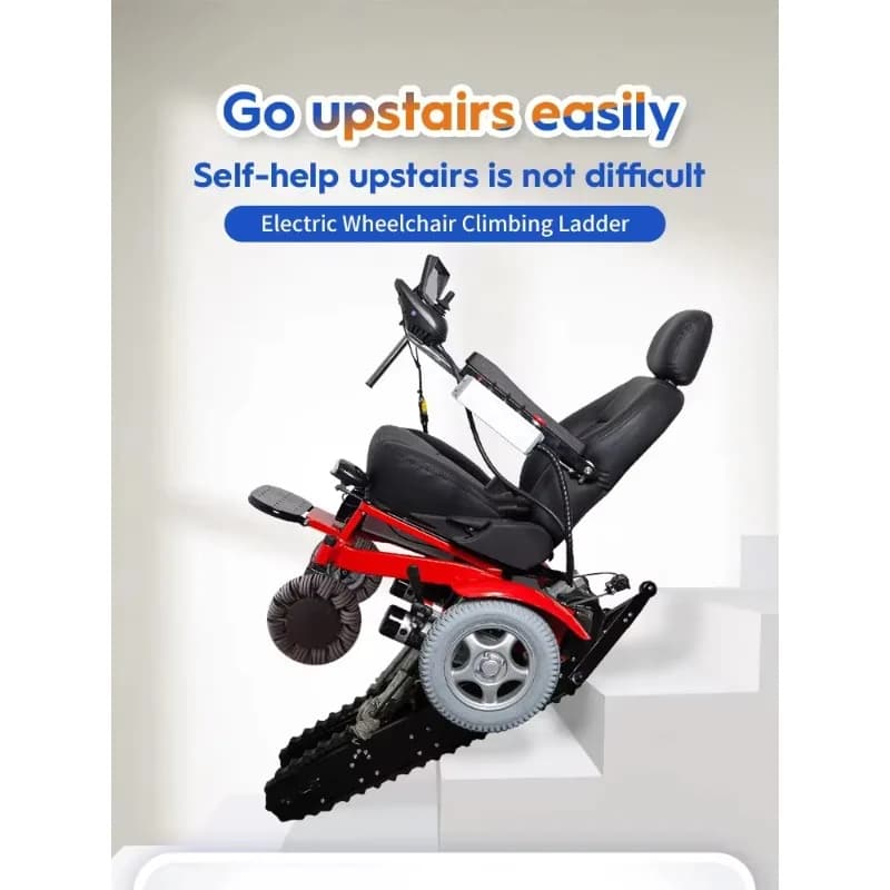 Electric Fully Automatic Climbing Stair Machine Wheelchair for — image 5