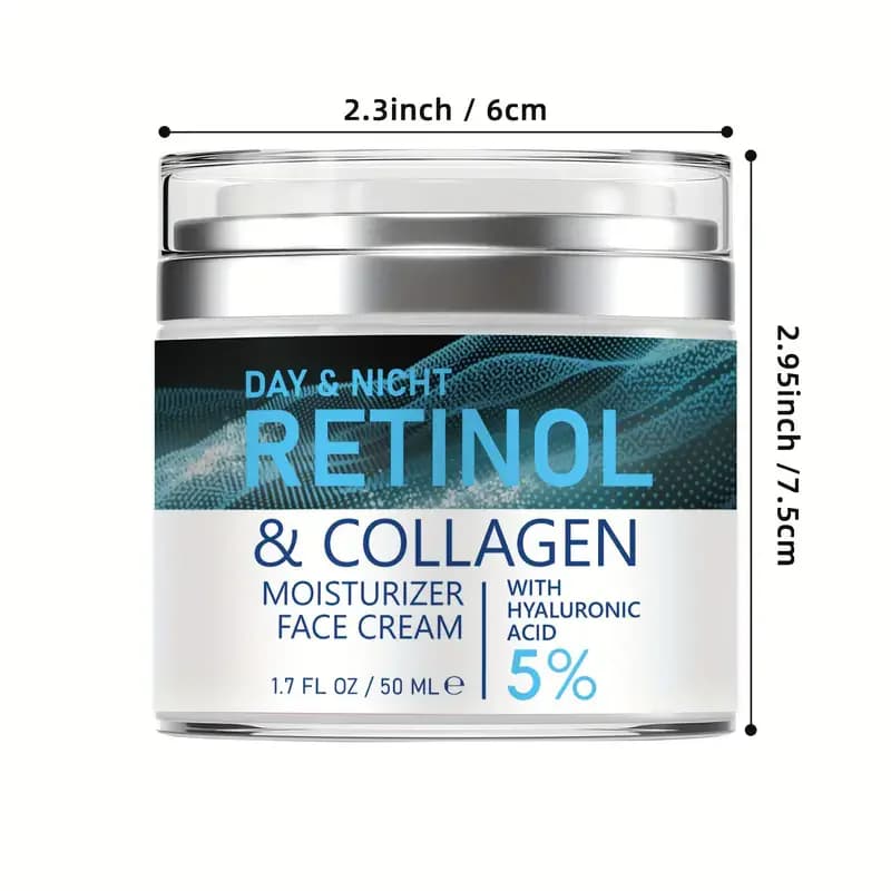 Envisha retinol collagen face cream tube — image 4