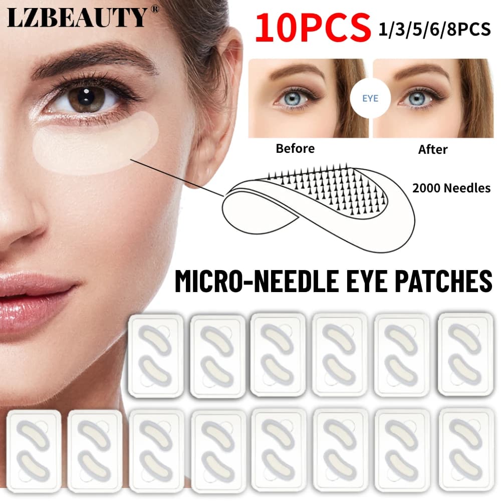 microneedle eye patch with hyaluronic acid — image 1