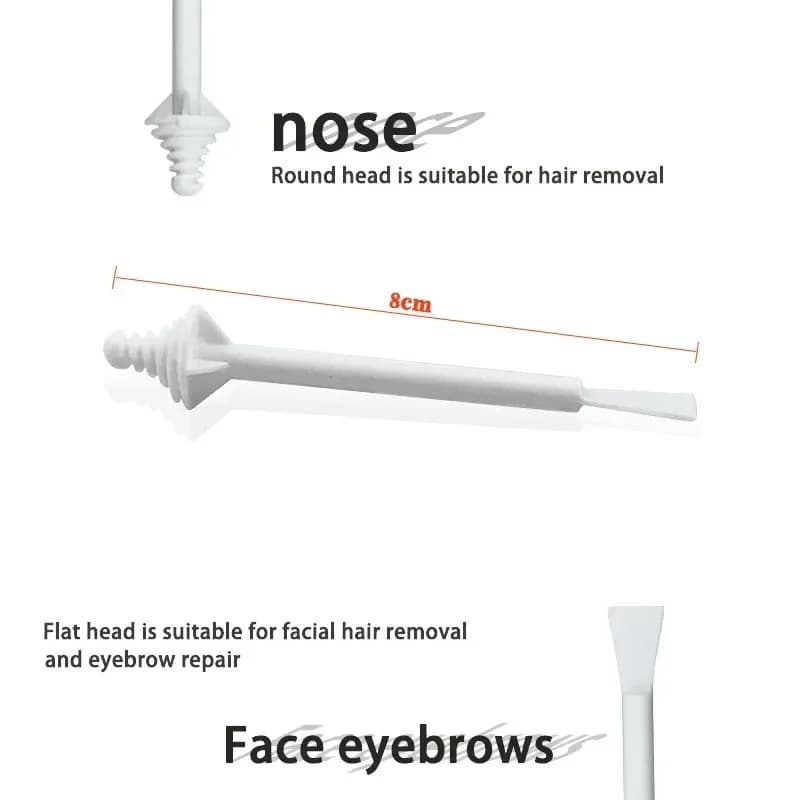 Nose wax kit with wax and applicators — image 2