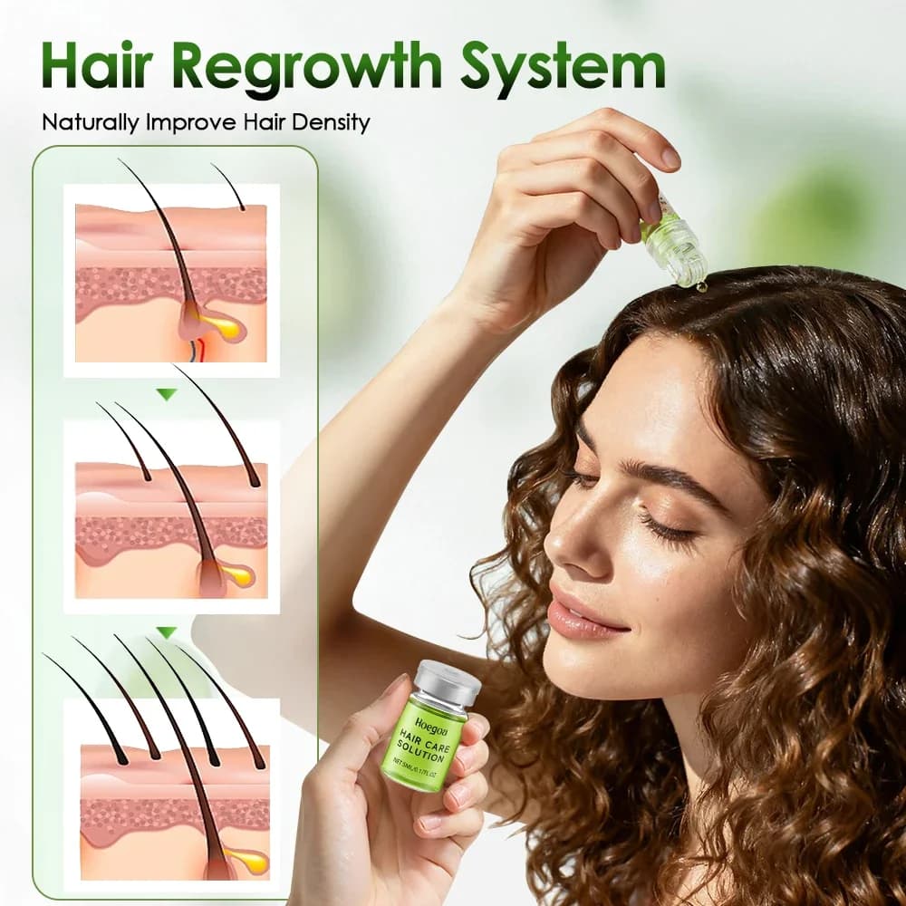 Hair Essential Care serum bottle — image 3