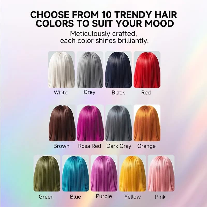 temporary hair color wax tube — image 3