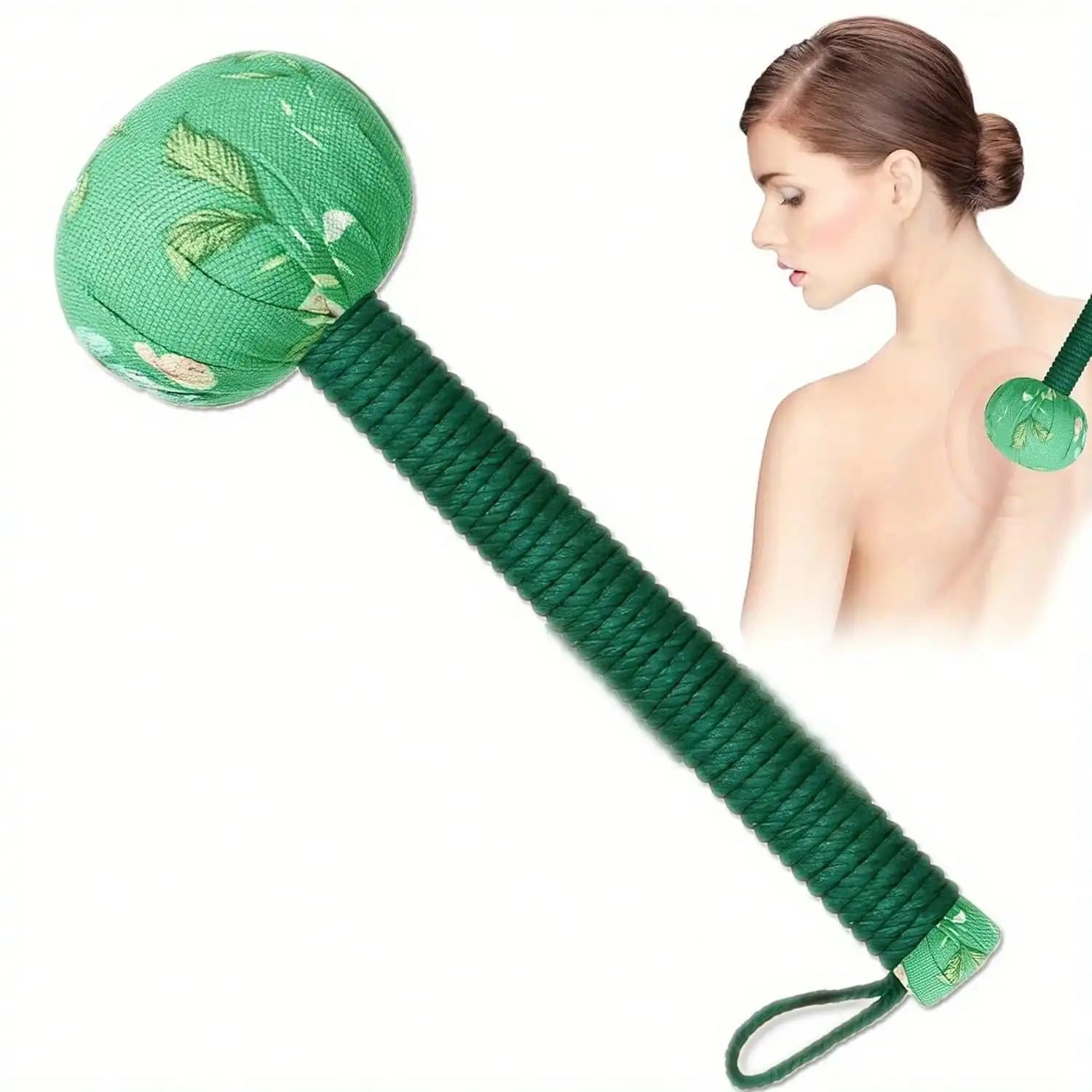long-handled wormwood massage hammer — image 7