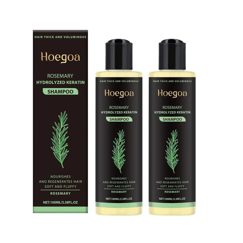 Rosemary hair growth shampoo bottle with hydrolyzed keratin — image 8