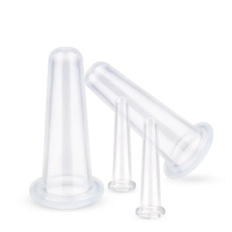 four silicone vacuum cupping jars — image 7
