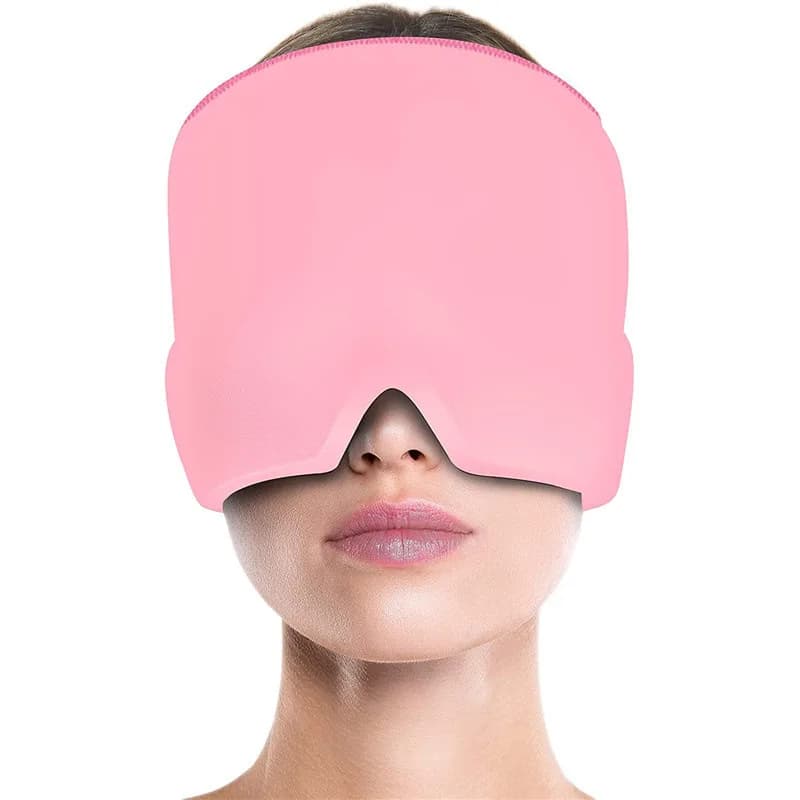 cold compress headache relief cap — image 7