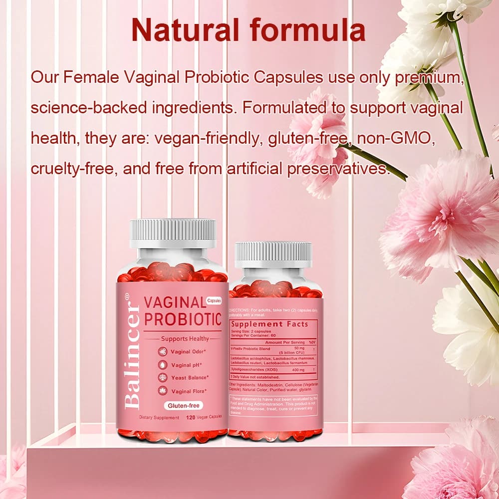 women's probiotic supplement bottle — image 6