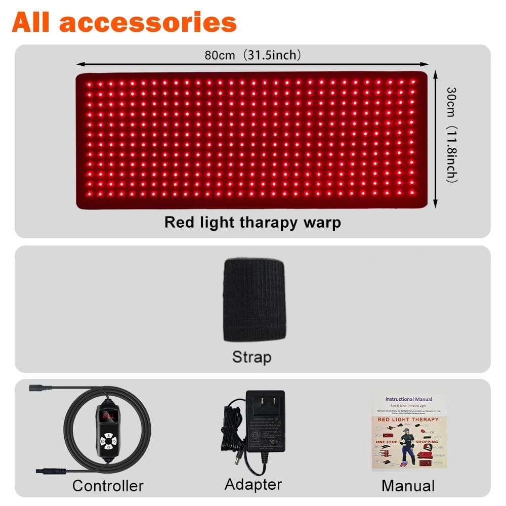 wearable red light therapy pad with dual wavelengths — image 7