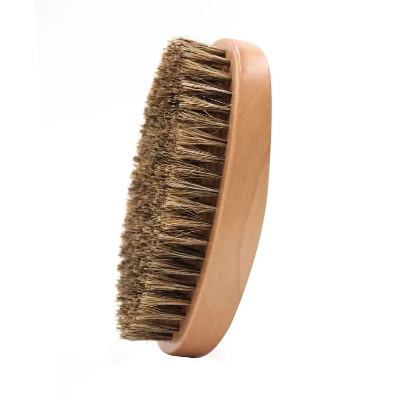 Boar bristle beard brush for men — image 7