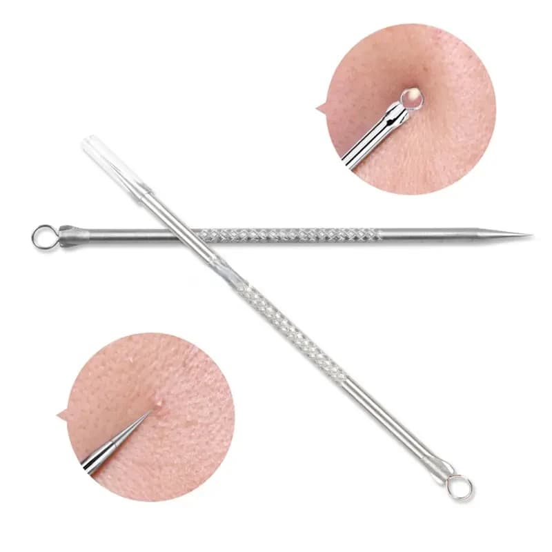 stainless steel blackhead extractor tool — image 5