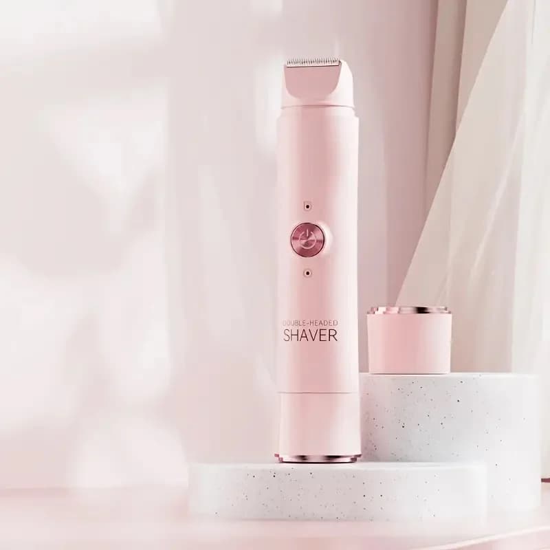 women's 2-in-1 rechargeable electric shaver and bikini trimmer — image 8