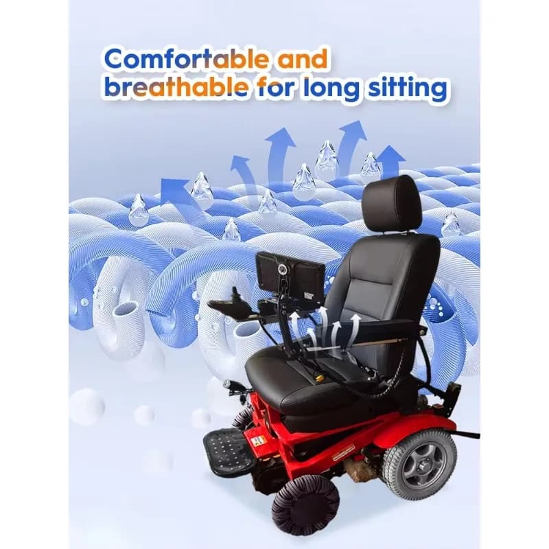 Electric Fully Automatic Climbing Stair Machine Wheelchair for — image 7