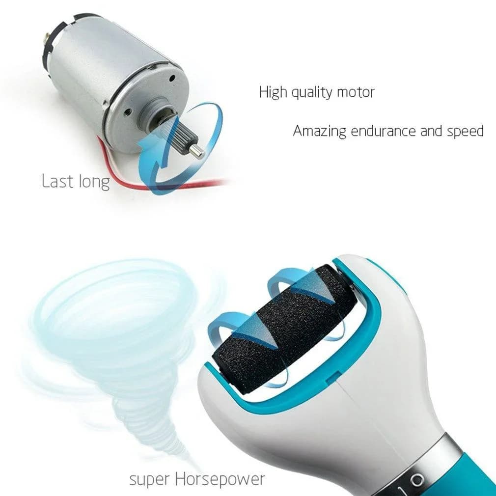 rechargeable electric foot file for callus removal — image 3